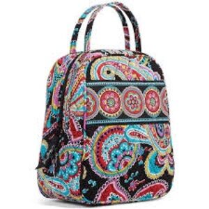 Vera Bradley Lunch Bunch in PARISIAN PAISLEY Retired Pattern Bag